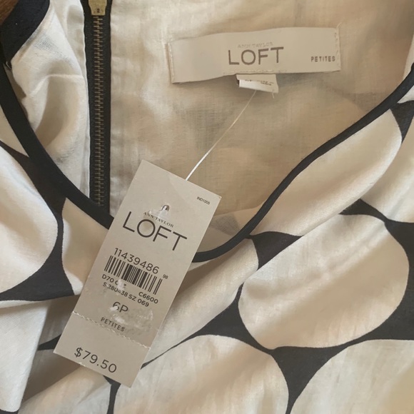 **NWT Ann Taylor loft dress size 6 petite - Picture 5 of 5